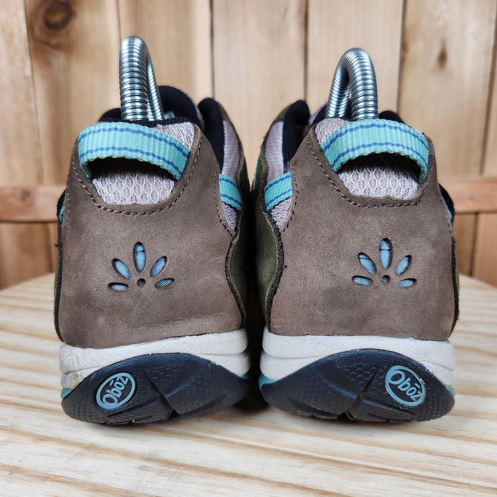 Oboz Mystic Low Shoes Womens 11 Brown Waterproof Trail Hiking Walking Sneakers - Picture 4 of 10